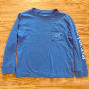 Vineyard Vines Blue Long Sleeve Shirt Size 5